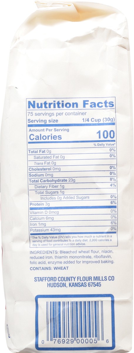 slide 9 of 13, Hudson Cream Short Patent Enriched Bleached Premium All Purpose Flour 5 lb, 5 lb