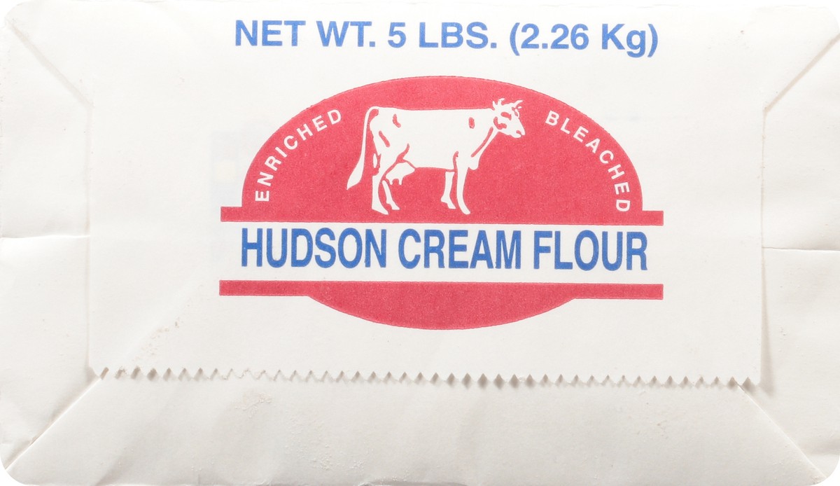 slide 2 of 13, Hudson Cream Short Patent Enriched Bleached Premium All Purpose Flour 5 lb, 5 lb