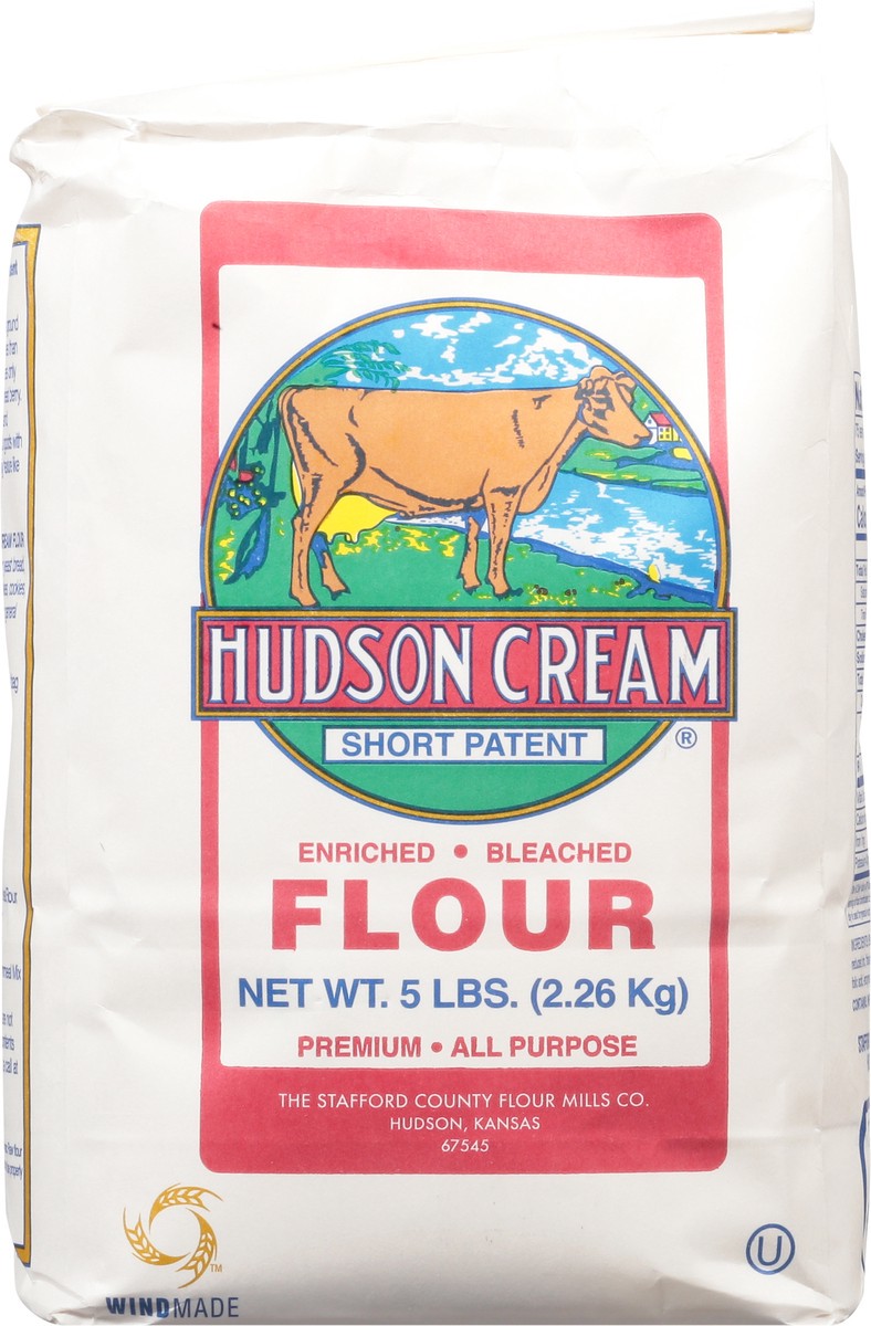 slide 12 of 13, Hudson Cream Short Patent Enriched Bleached Premium All Purpose Flour 5 lb, 5 lb