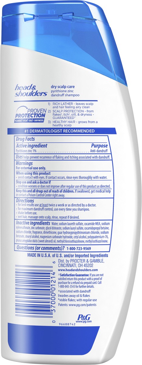 slide 2 of 3, Head & Shoulders Dry Scalp Care Anti-Dandruff Shampoo, 23.7oz, 23.7 fl oz