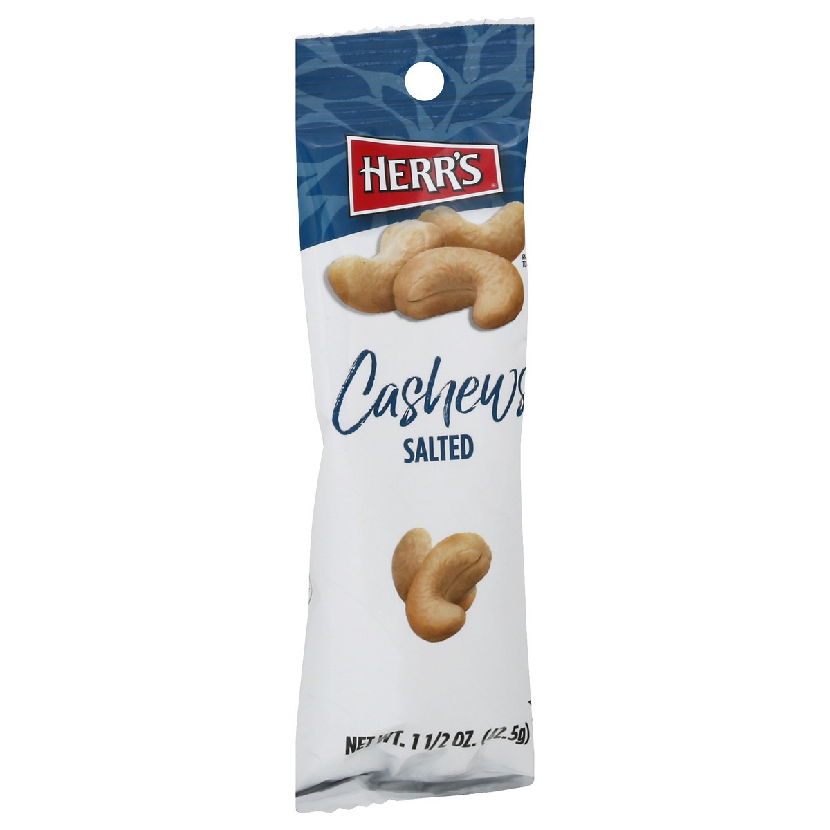 slide 6 of 9, Herr's Salted Cashews 1.5 oz, 1.5 oz