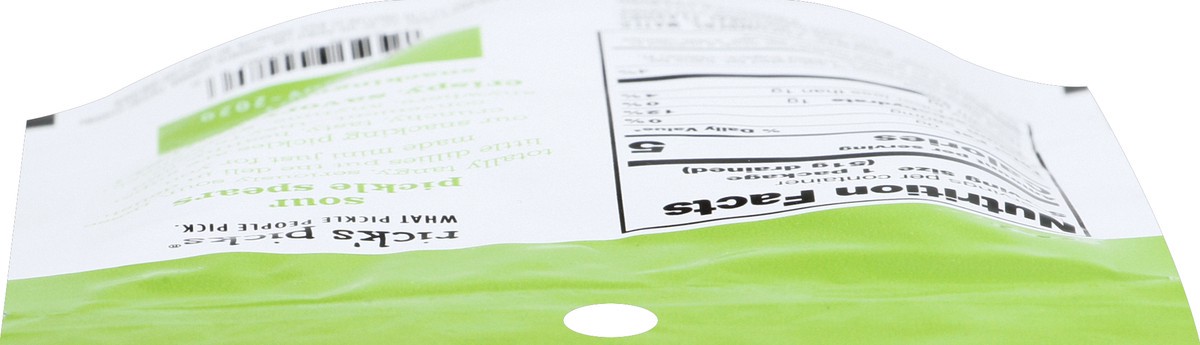 slide 2 of 6, Rick's Picks Sour Pickle Spears, 2.2 oz