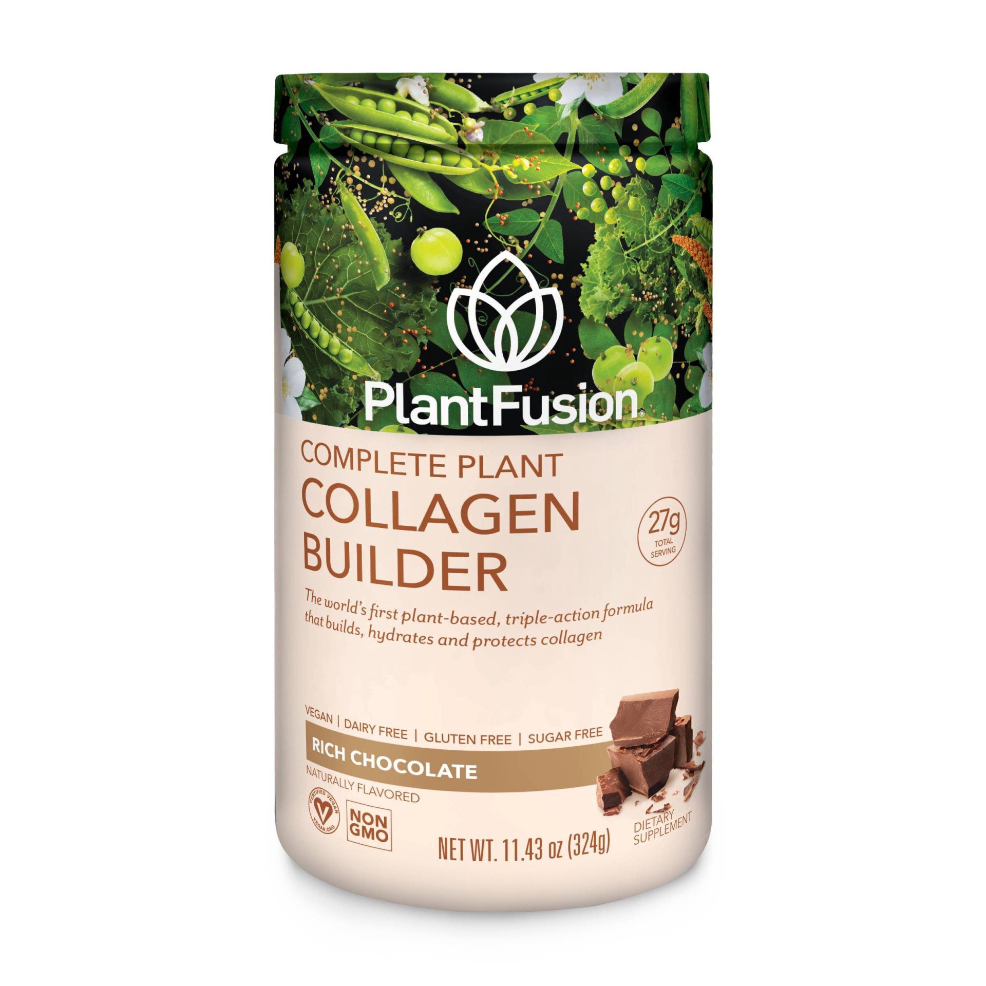 slide 1 of 5, PlantFusion Collagen Builder 11.43 oz, 11.43 oz