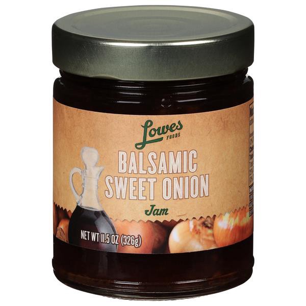 slide 1 of 1, Lowes Foods Balsamic Sweet Onion Jam, 11 oz