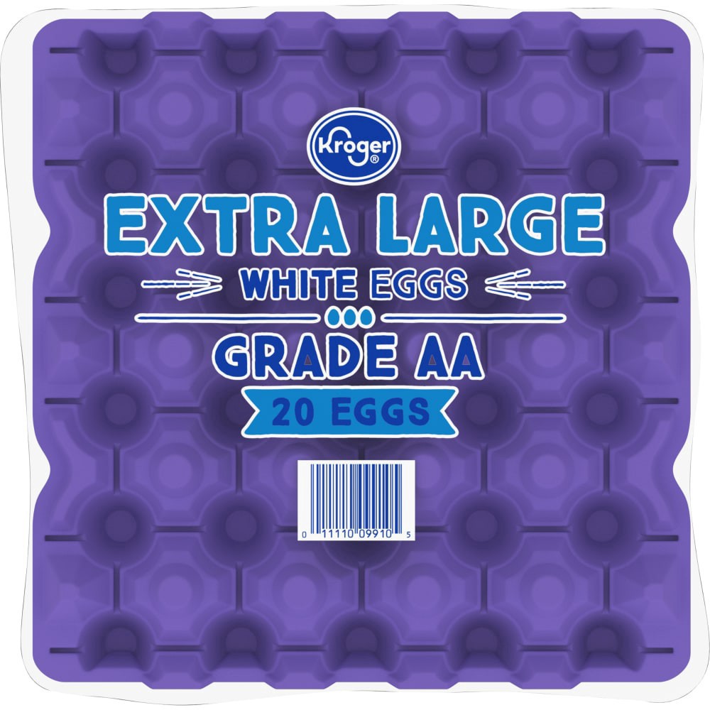 slide 4 of 4, Kroger Cage Free Extra Large Grade Aa Eggs, 20 ct