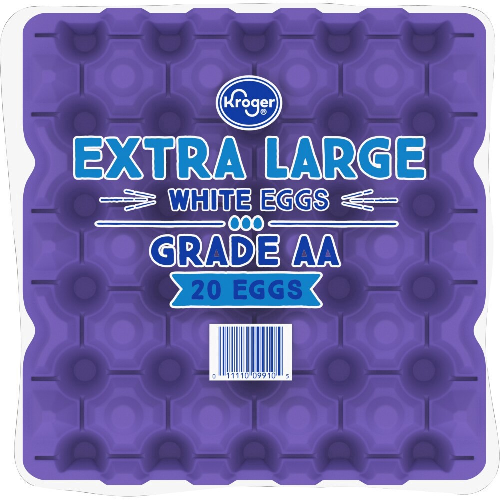 slide 2 of 4, Kroger Cage Free Extra Large Grade Aa Eggs, 20 ct