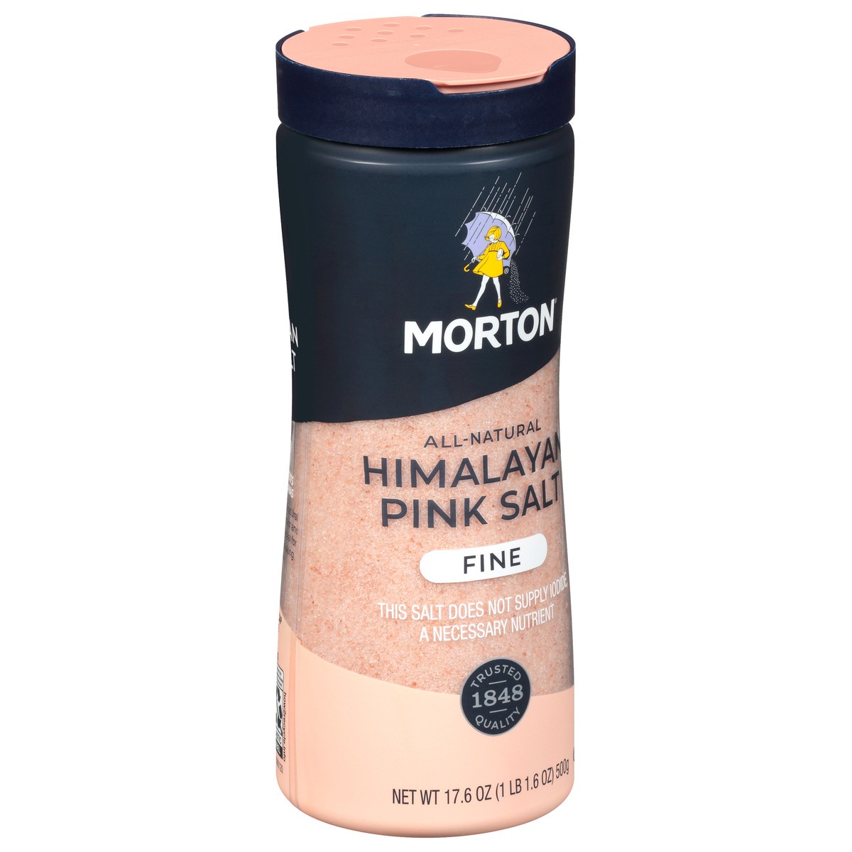 slide 5 of 11, Morton Fine Himalayan Pink Salt 17.6 oz, 17.6 oz