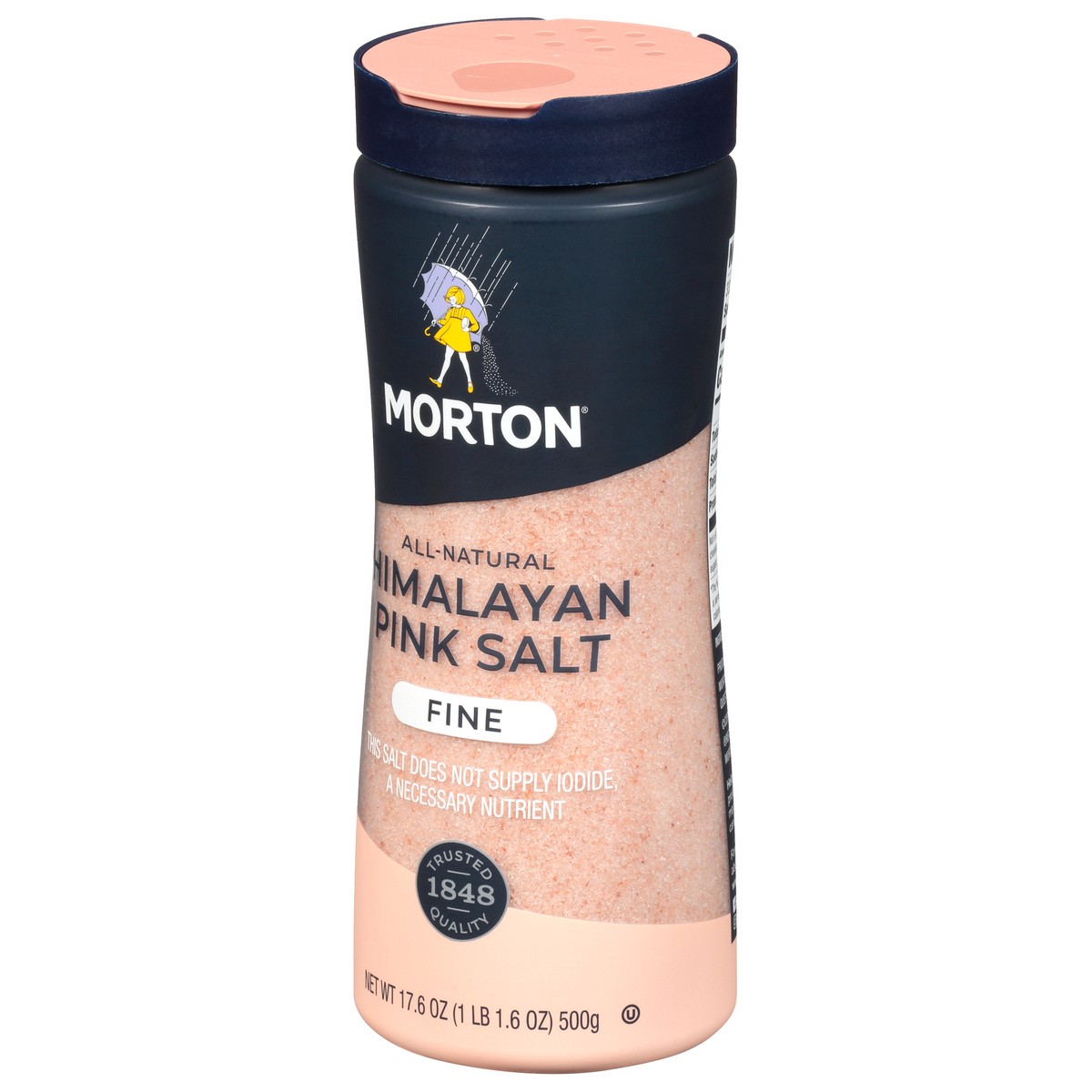 slide 4 of 11, Morton Fine Himalayan Pink Salt 17.6 oz, 17.6 oz