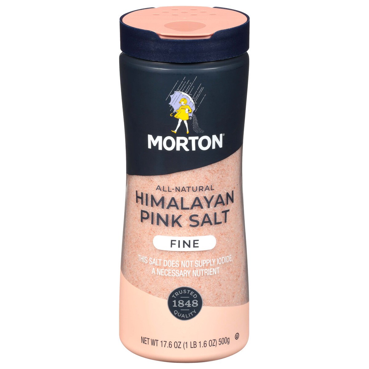 slide 7 of 11, Morton Fine Himalayan Pink Salt 17.6 oz, 17.6 oz