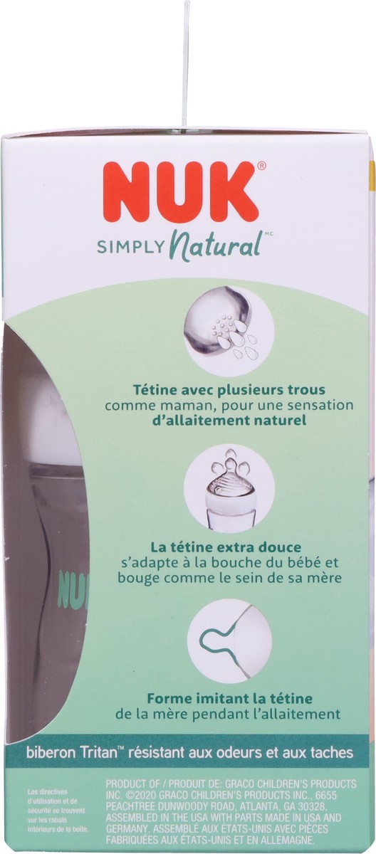 slide 4 of 9, Nuk Simply Natural Bottle, 5 oz, 1 ct