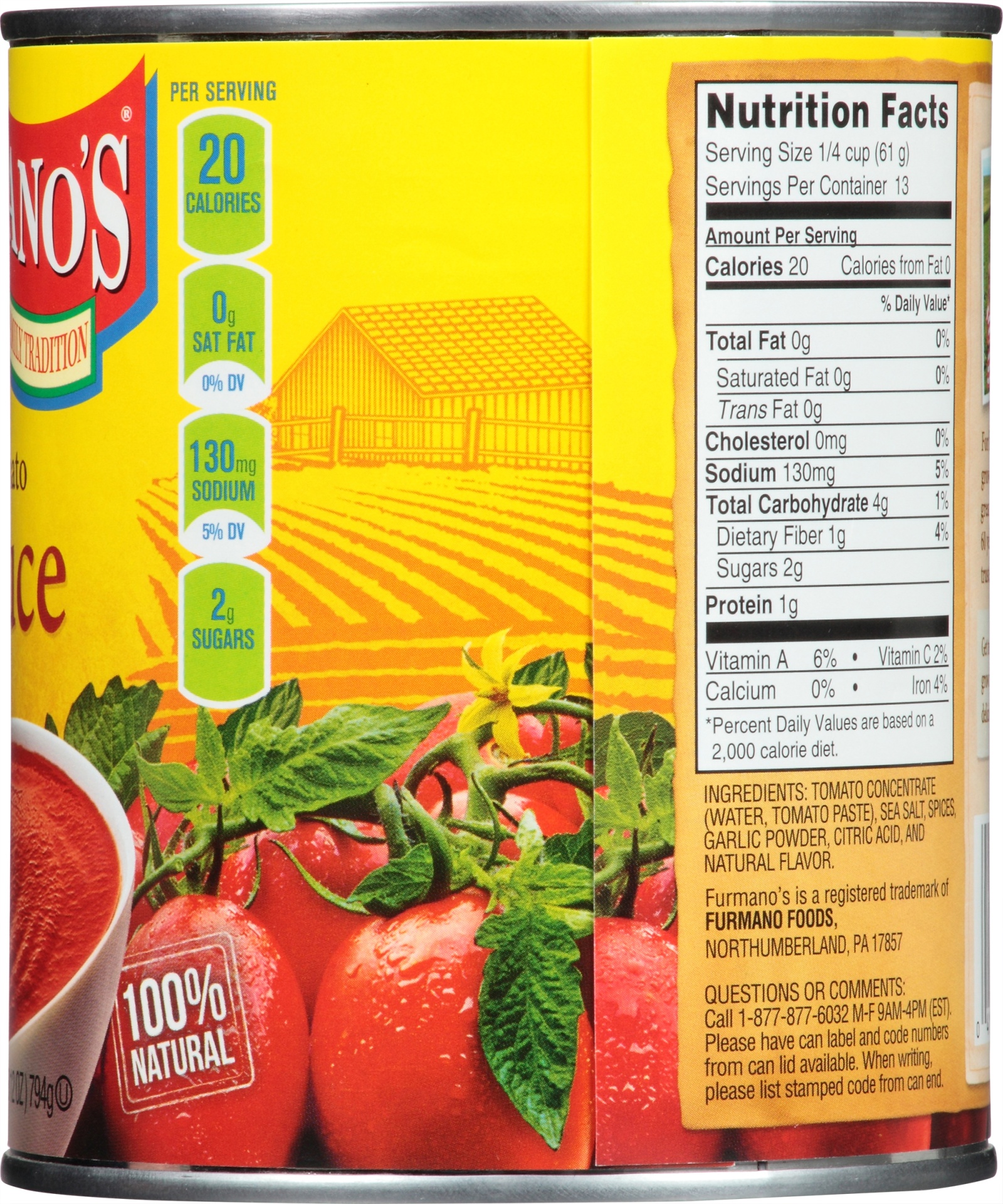 Furmanos Tomato Sauce 28 Oz Shipt 0857