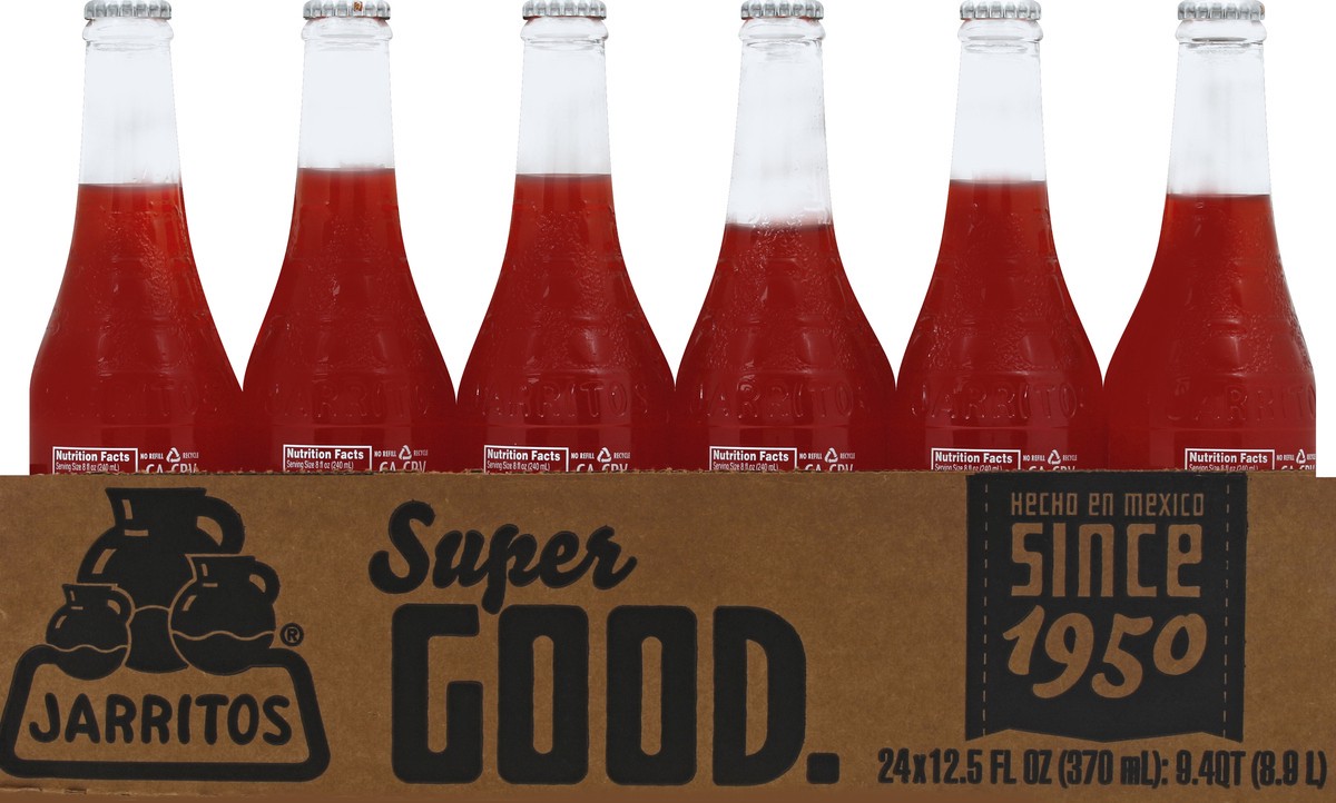 slide 7 of 8, Jarritos Fruit Punch Soda - 24 ct; 12.5 oz, 24 ct; 12.5 oz