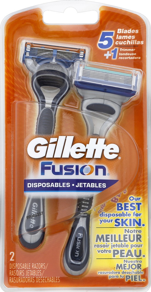 slide 1 of 3, Gillette Razors 2 ea, 2 ct