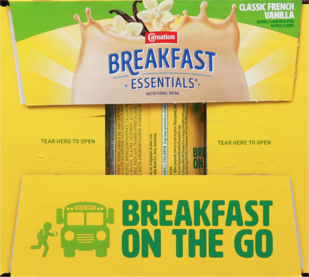 slide 7 of 9, Carnation Breakfast Essentials Classic French Vanilla Nutritional Drink 12 - 8 fl oz Each, 12 ct