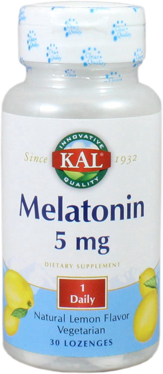slide 1 of 1, Kal Melatonin Lmn Loz, 30 ct