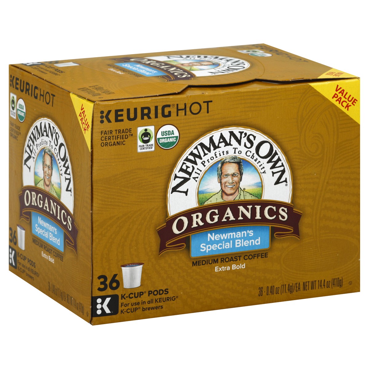 slide 3 of 5, Newman's Own Special Blend K-Cup Value Pack - 32 ct, 32 ct