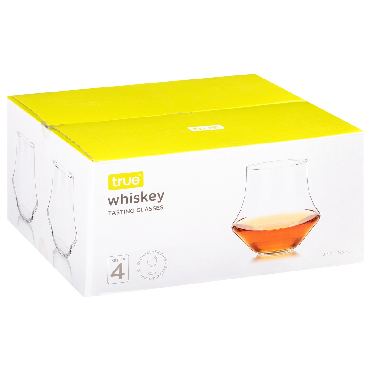 slide 8 of 9, TRUE 12 Ounce Whiskey Tasting Glasses 4 ea, 1 ct