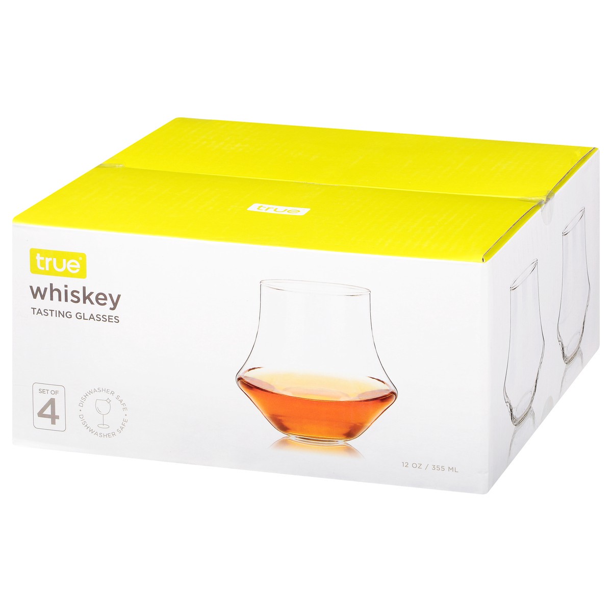 slide 7 of 9, TRUE 12 Ounce Whiskey Tasting Glasses 4 ea, 1 ct