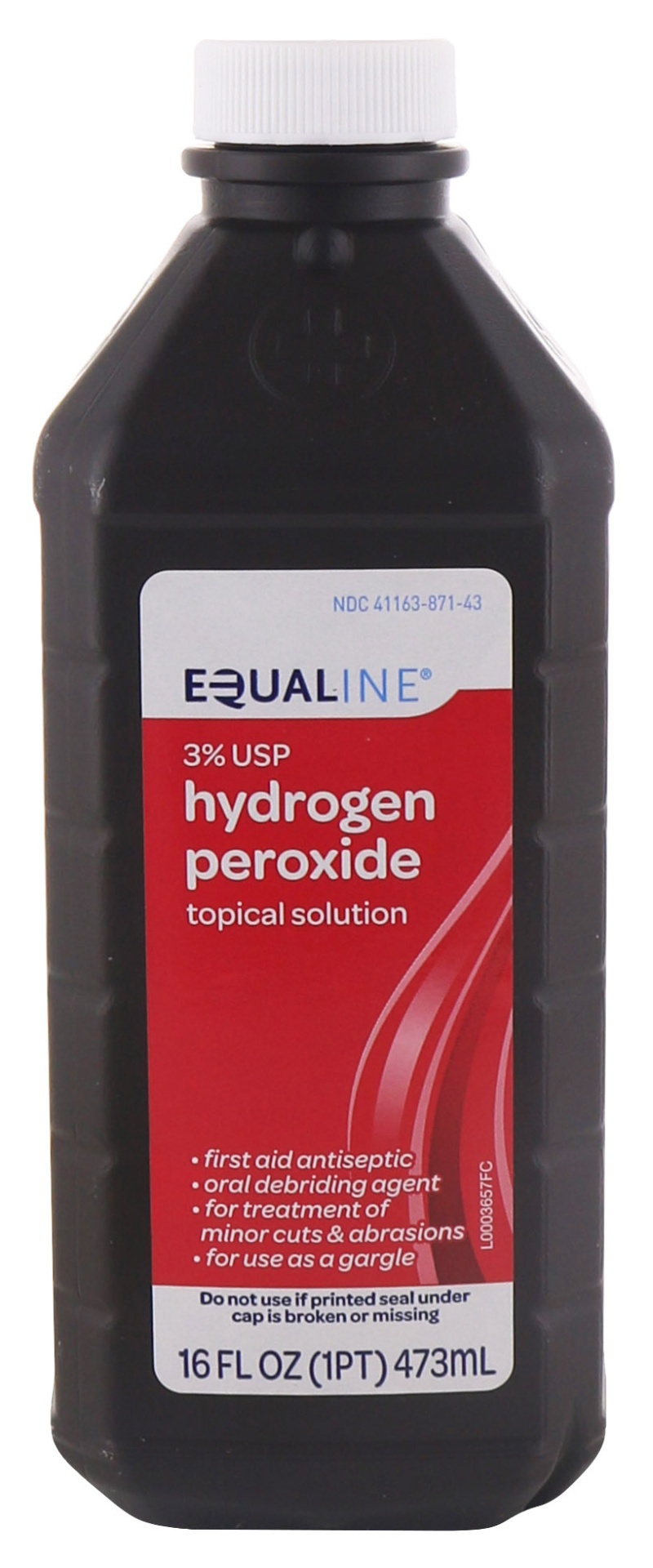 slide 1 of 1, Equaline Hydrogen Peroxide, 1 ct