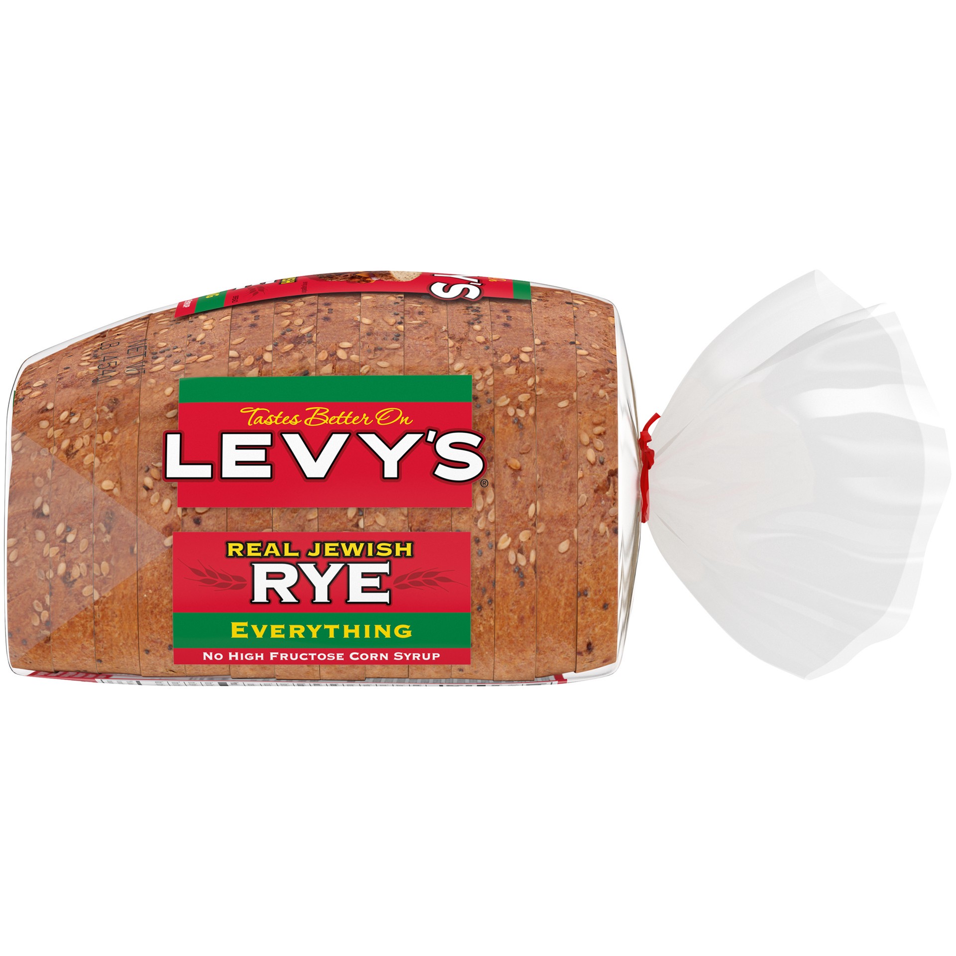 slide 3 of 5, Levys Real Jewish Rye Everything 16 Oz, 16 oz