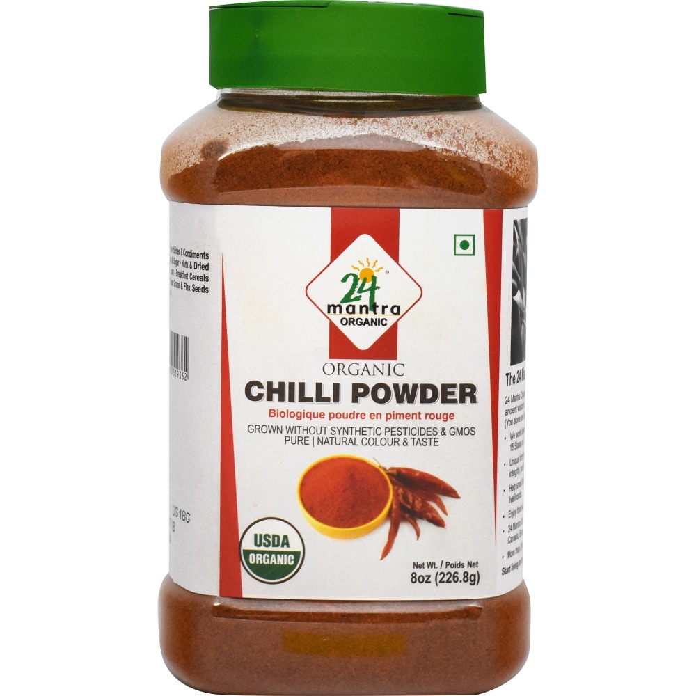 slide 1 of 1, 24 Mantra Chili Powder, 8 oz