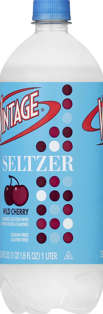 slide 4 of 4, Vintage Seltzer 33.8 oz, 1 liter