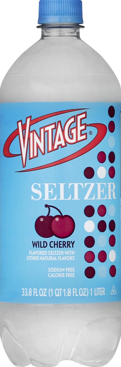 slide 3 of 4, Vintage Seltzer 33.8 oz, 1 liter