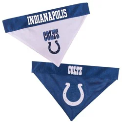 Pets First Indianapolis Colts Reversible Bandana for Dogs - Small/Medium