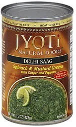 Jyoti Dehli Saag Spinach Greens