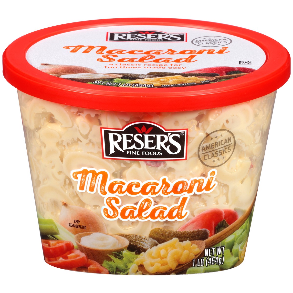 slide 3 of 4, Reser's Macaroni Salad, 1 lb