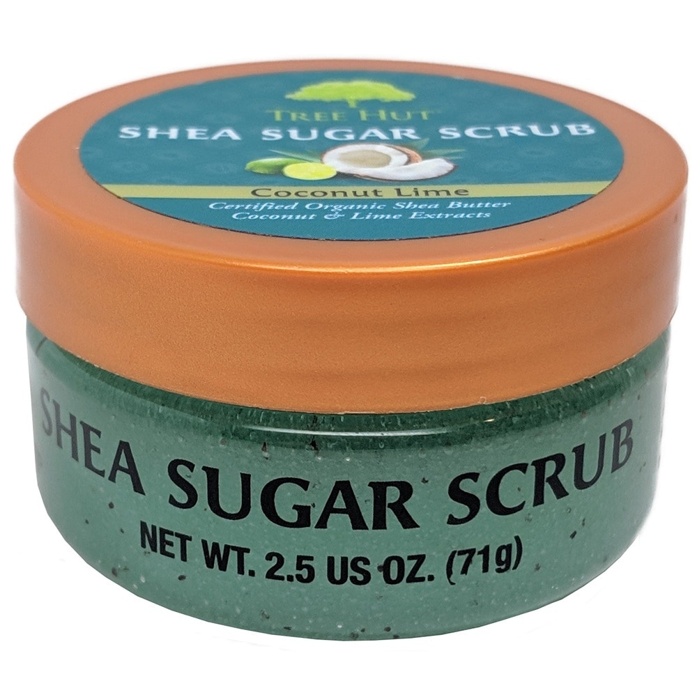 slide 1 of 1, Tree Hut Coconut Lime Shea Sugar Scrub Moisturizer, 5 ct; 2.5 oz