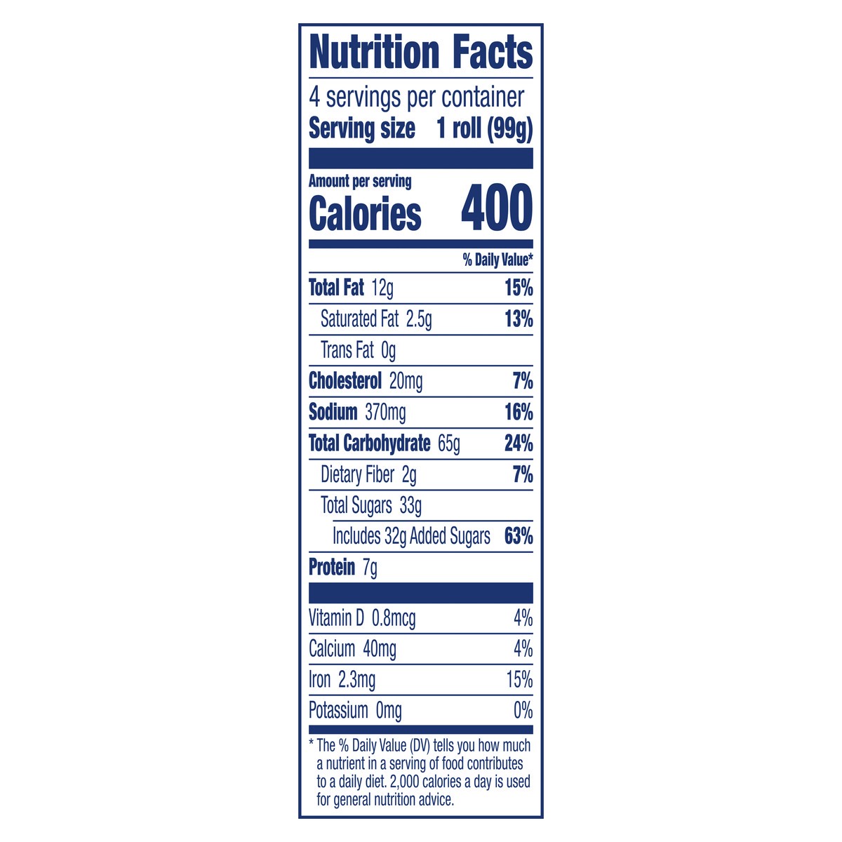 slide 3 of 11, Pillsbury Baked Cinnamon Rolls 4 Count, 4 ct