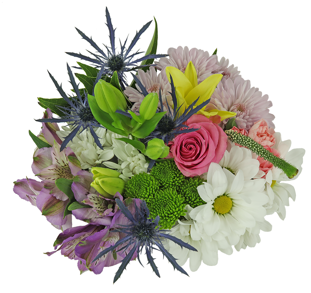 slide 2 of 2, Butterfly Blooms Fresh Cut Flower Bouquet, 1 ct