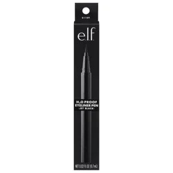 e.l.f. Jet Black 81109 H2O Proof Eyeliner Pen 0.02 fl oz