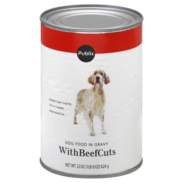 publix canned dog food