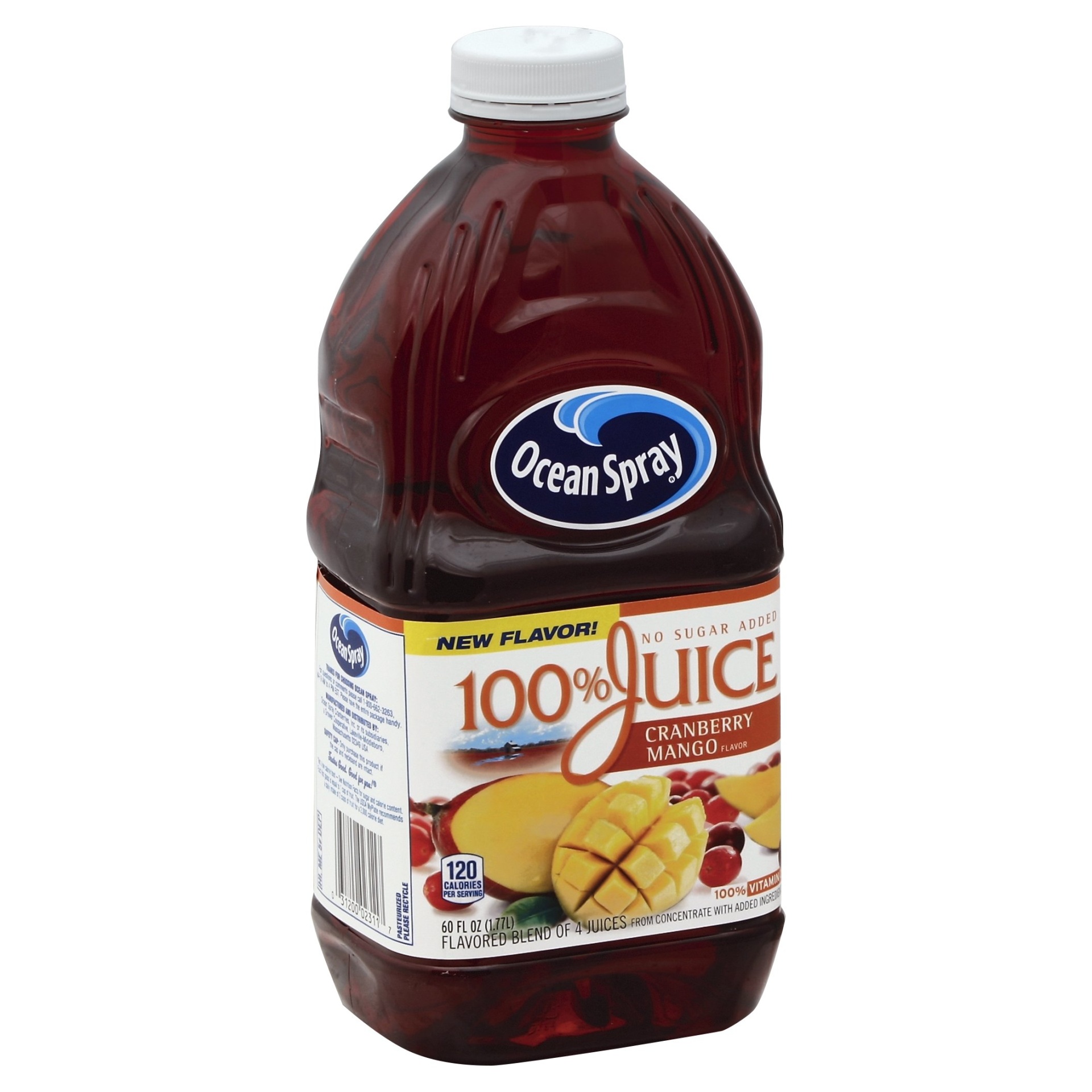 slide 1 of 8, Ocean Spray Cranberry Mango Juice, 60 oz