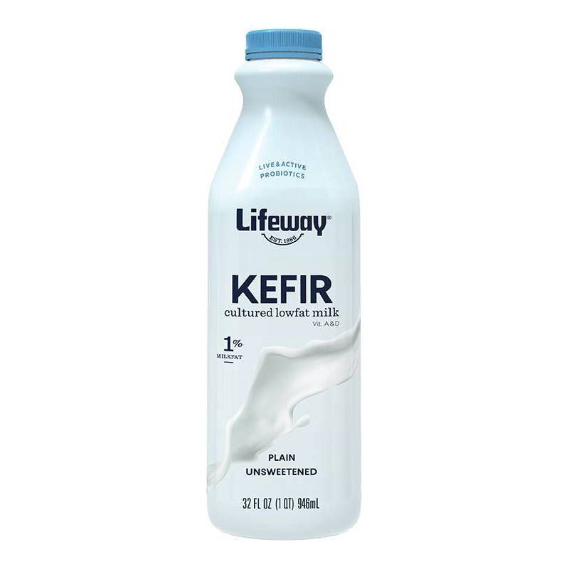 slide 1 of 11, Lifeway Kefir Plain Low Fat Milk Smoothie, 33 fl oz