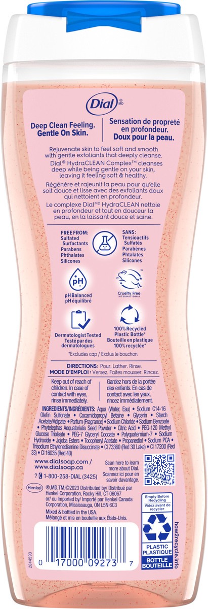 slide 3 of 3, Dial Skin Therapy Himalayan Pink Salt Body Wash, 16 fl oz