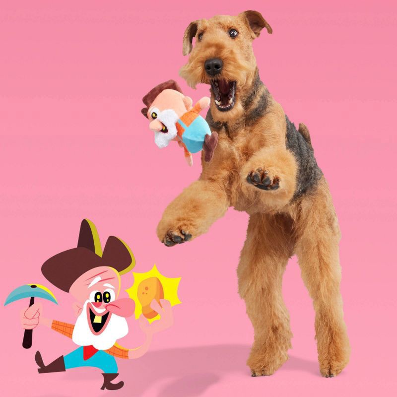 slide 3 of 7, BARK Snack Pack Oldie Goldie Dog Plush Toy, 1 ct