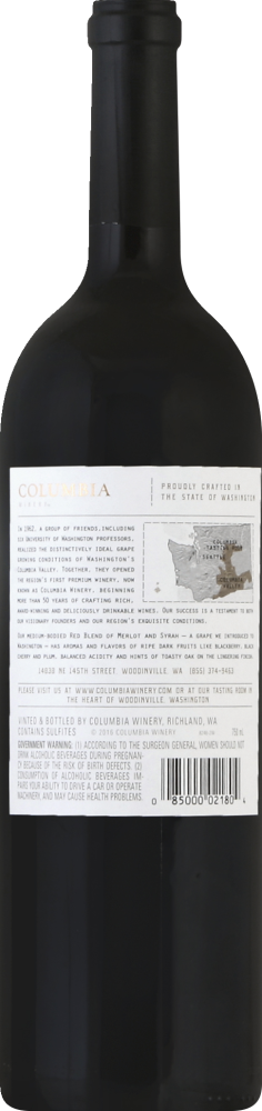 slide 3 of 3, Columbia Winery Composition Red Wine, 1 ct