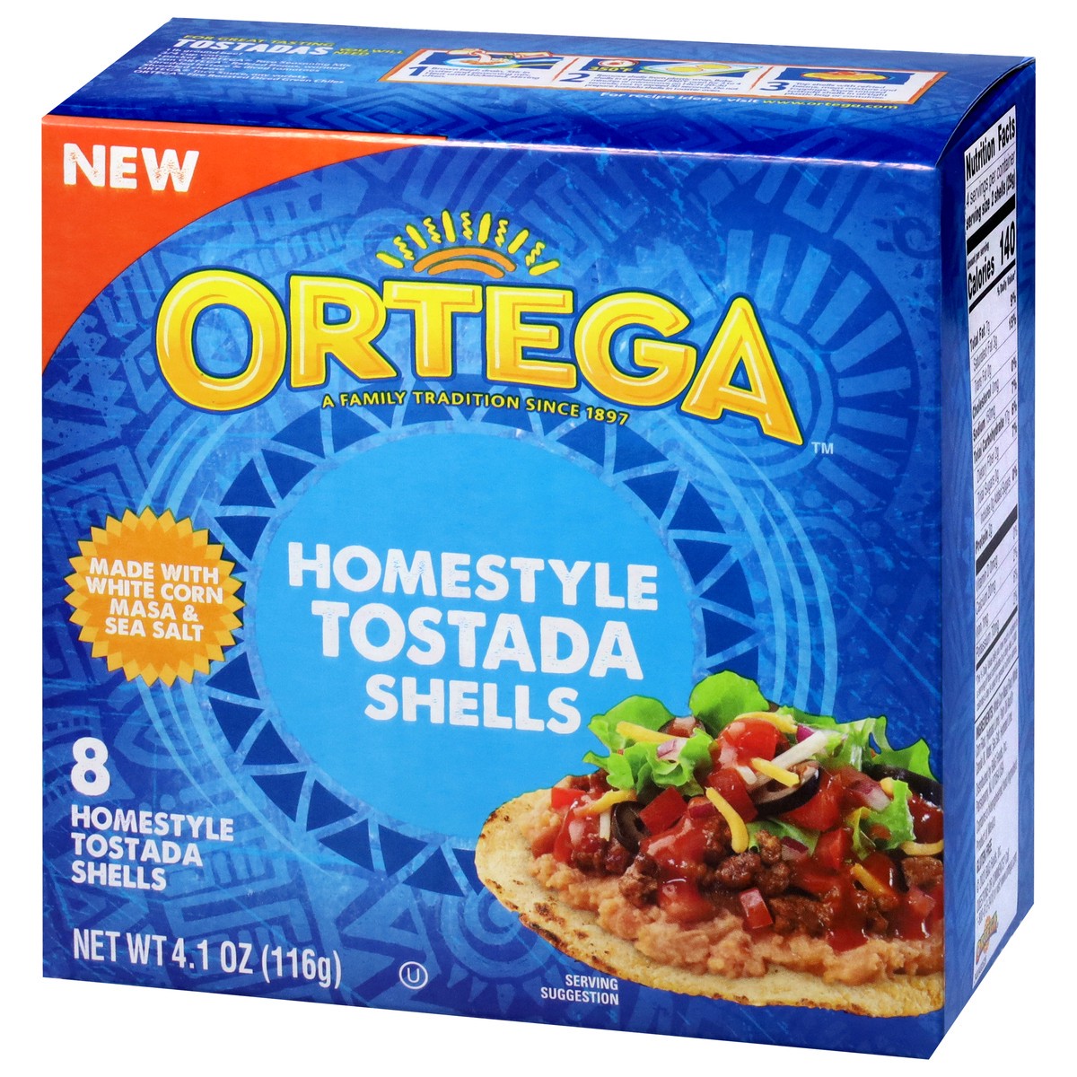 slide 9 of 13, Ortega Shells - 8 ct, 8 ct