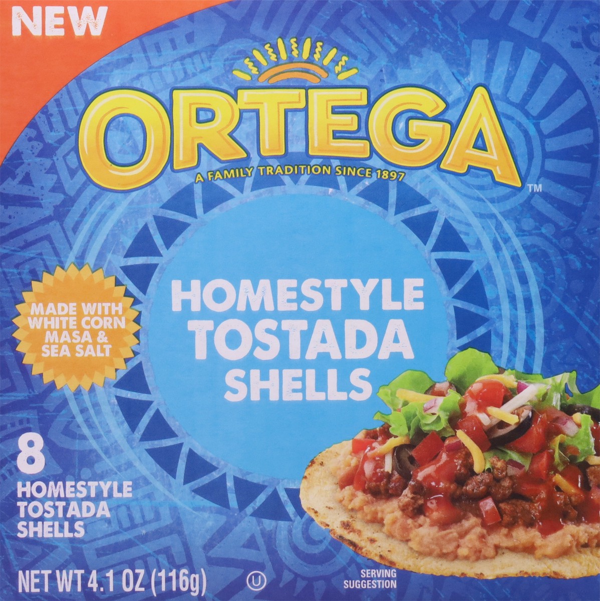 slide 5 of 13, Ortega Shells - 8 ct, 8 ct