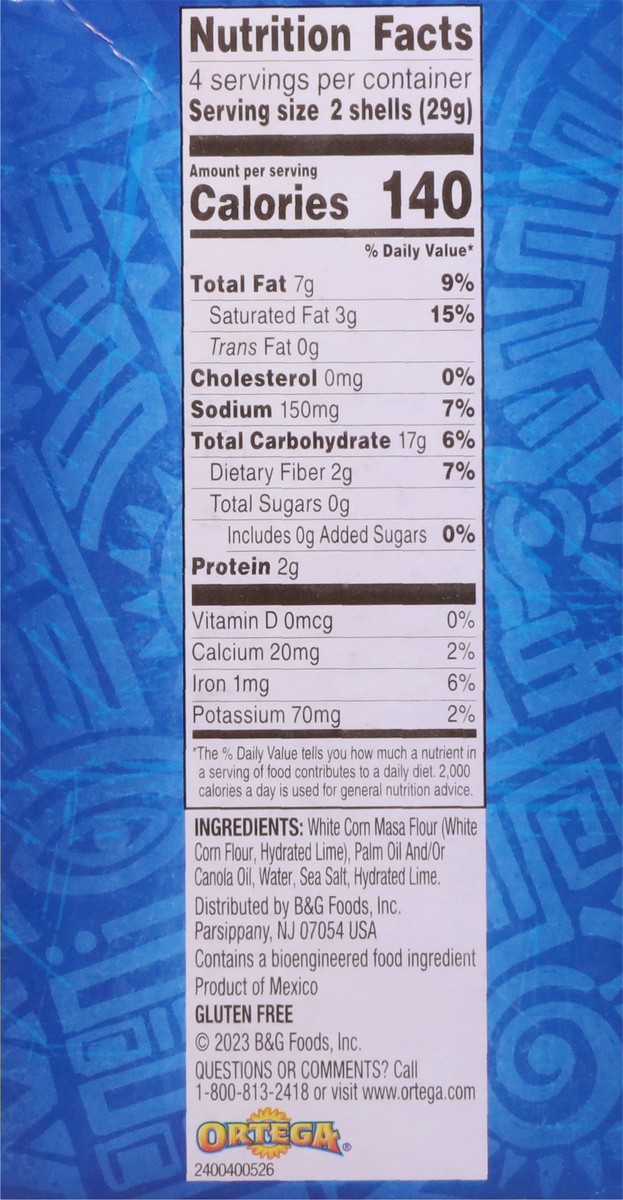 slide 10 of 13, Ortega Shells - 8 ct, 8 ct