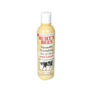 slide 1 of 1, Burt's Bees Naturally Nourishing Milk & Honey Body Lotion, 8 oz