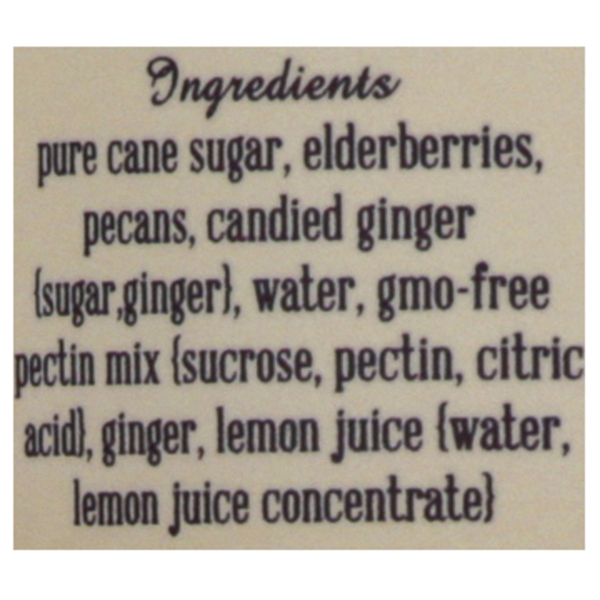 slide 13 of 13, Norm's Farms Elderberry Ginger Pecan Jam 9 oz, 9 oz