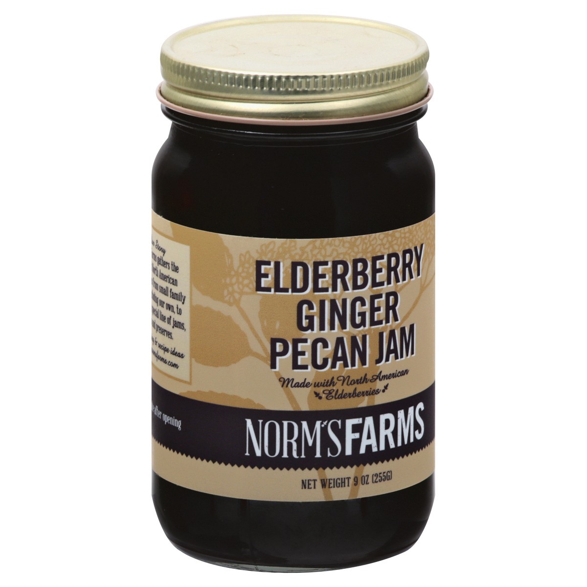 slide 10 of 13, Norm's Farms Elderberry Ginger Pecan Jam 9 oz, 9 oz