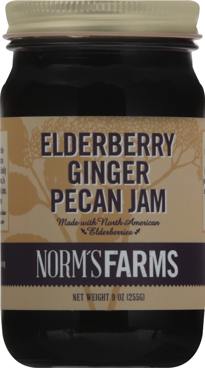 slide 5 of 13, Norm's Farms Elderberry Ginger Pecan Jam 9 oz, 9 oz