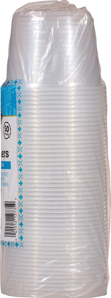 slide 10 of 12, First Street Clear Deli Containers, 50 ct