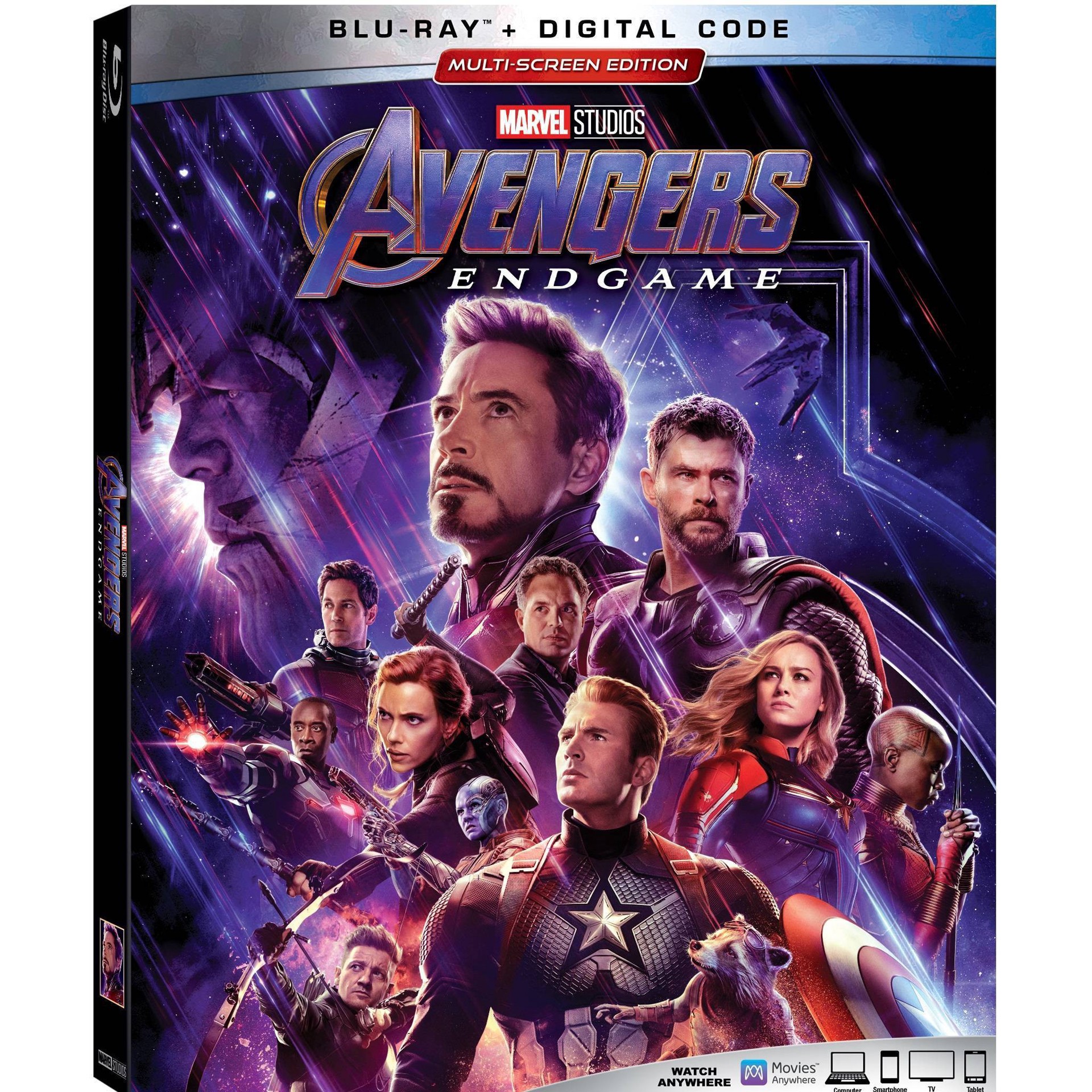 slide 1 of 2, Marvel Avengers Endgame (Blu-ray + Digital), 1 ct