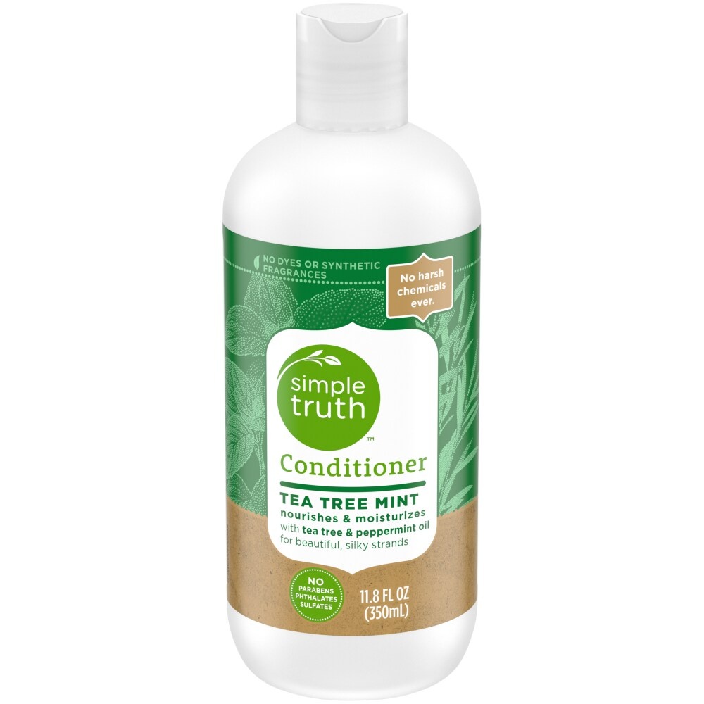 slide 1 of 1, Simple Truth Tea Tree Mint Conditioner, 11.8 fl oz